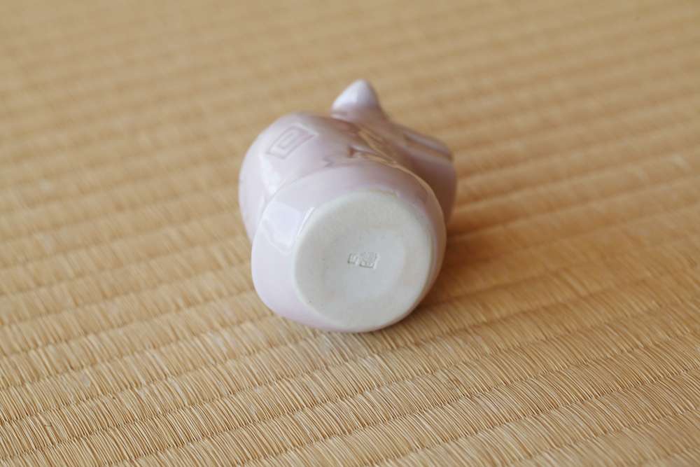 朝日焼の獅子舞 卯柄