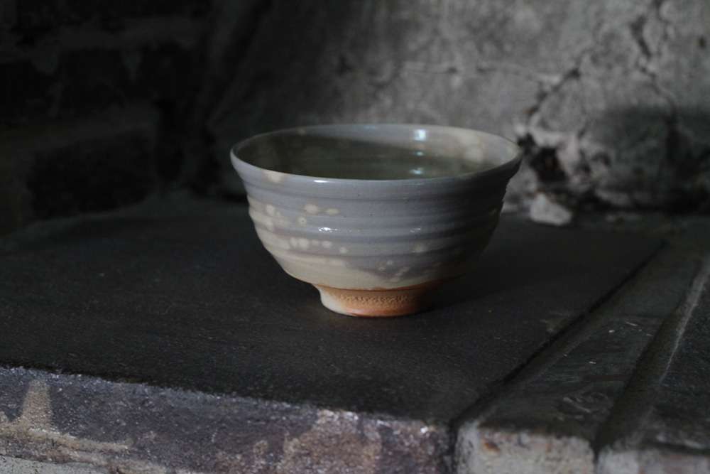 茶盌 鹿背 十六世豊斎作