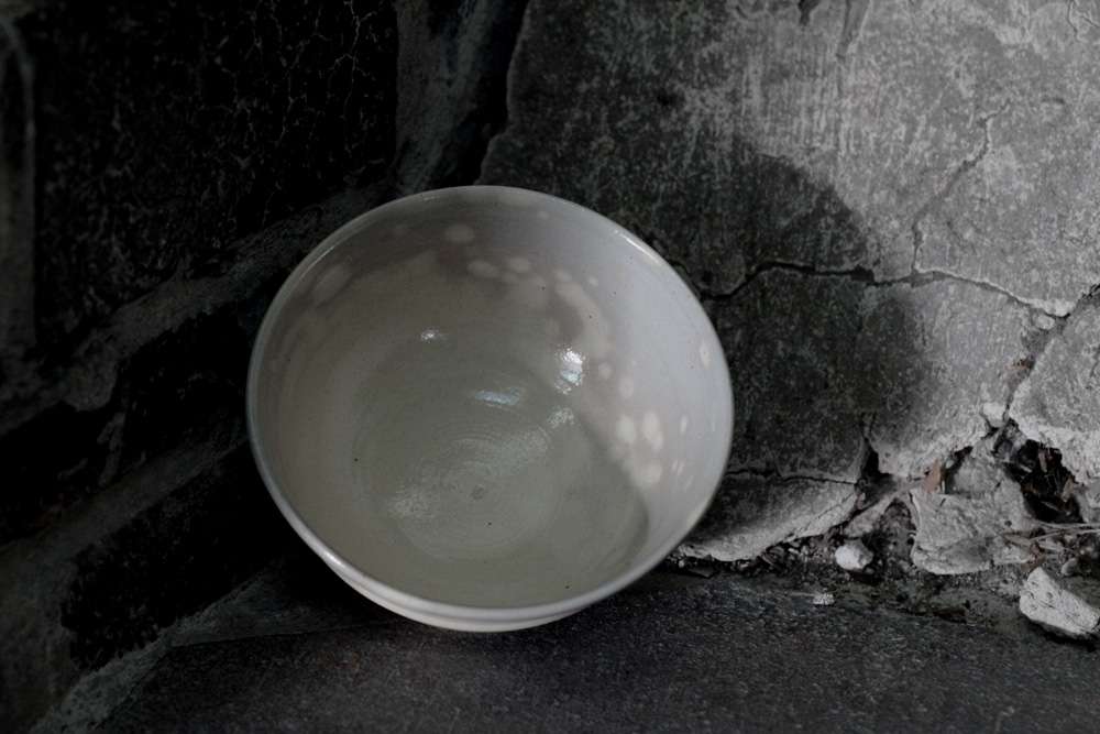 茶盌 鹿背 十六世豊斎作