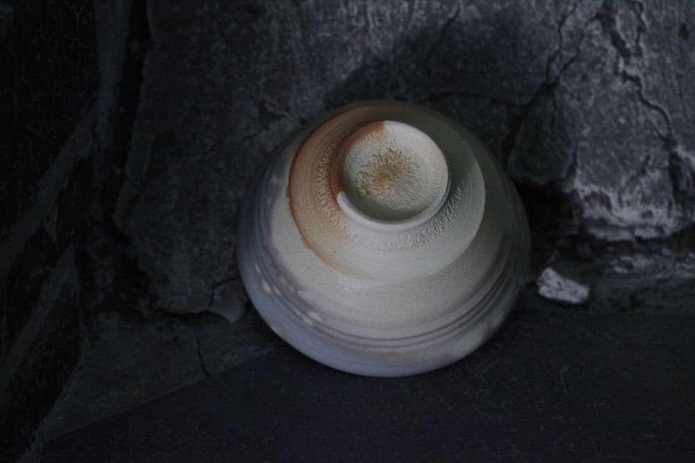 茶盌 鹿背 十六世豊斎作