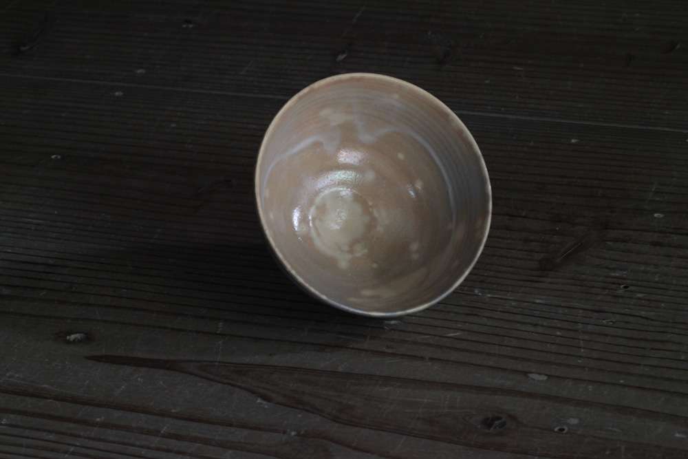 茶盌 鹿背 十六世豊斎作