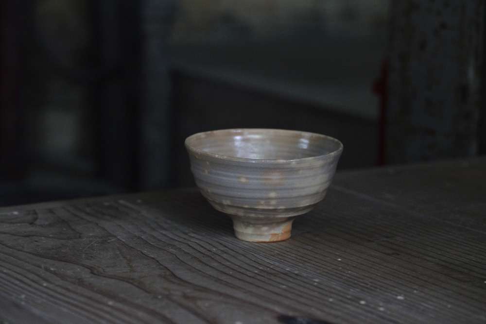 茶盌 鹿背 十六世豊斎作