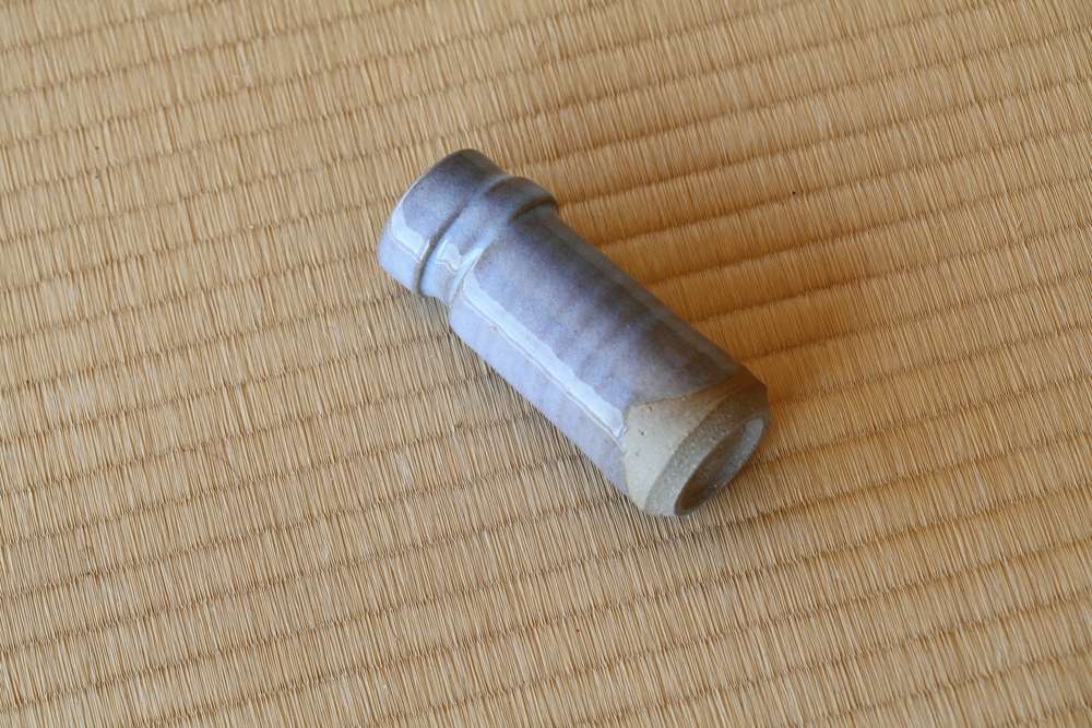 一輪生 輪違い 月白釉