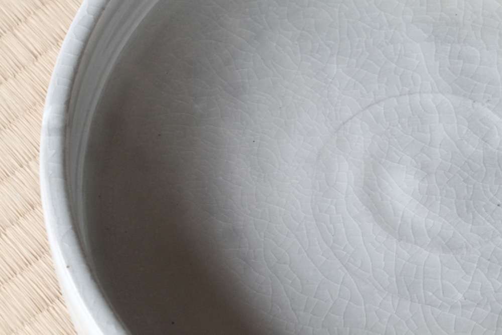 Plate 樫灰釉 Φ23cm 朝日窯工房作