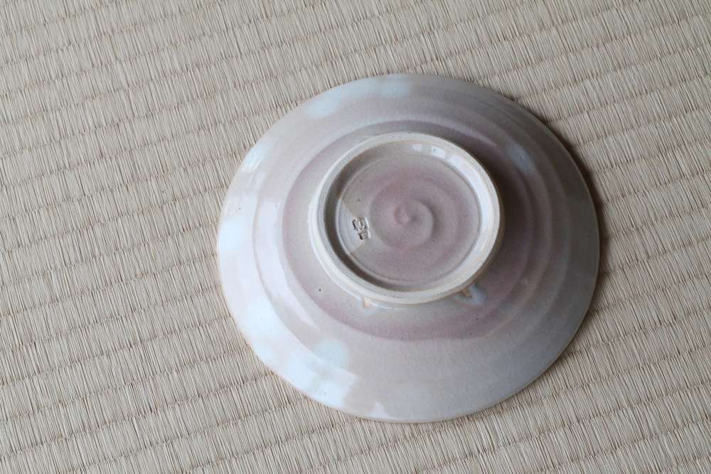 銘々皿 燔師 Φ15cm 朝日窯工房作