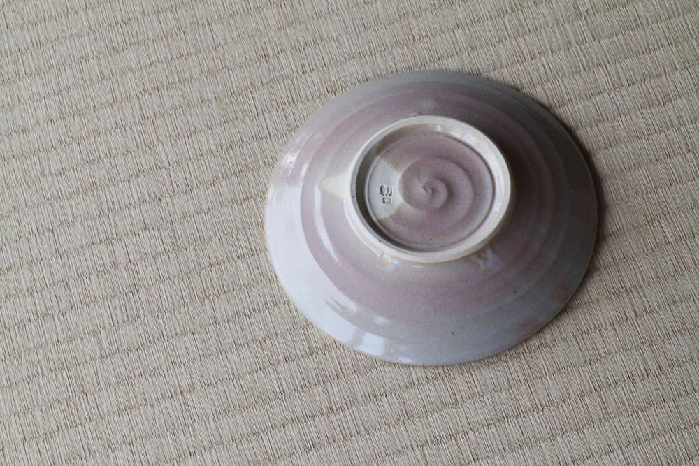 銘々皿 刷毛目 Φ15cm 朝日窯工房作