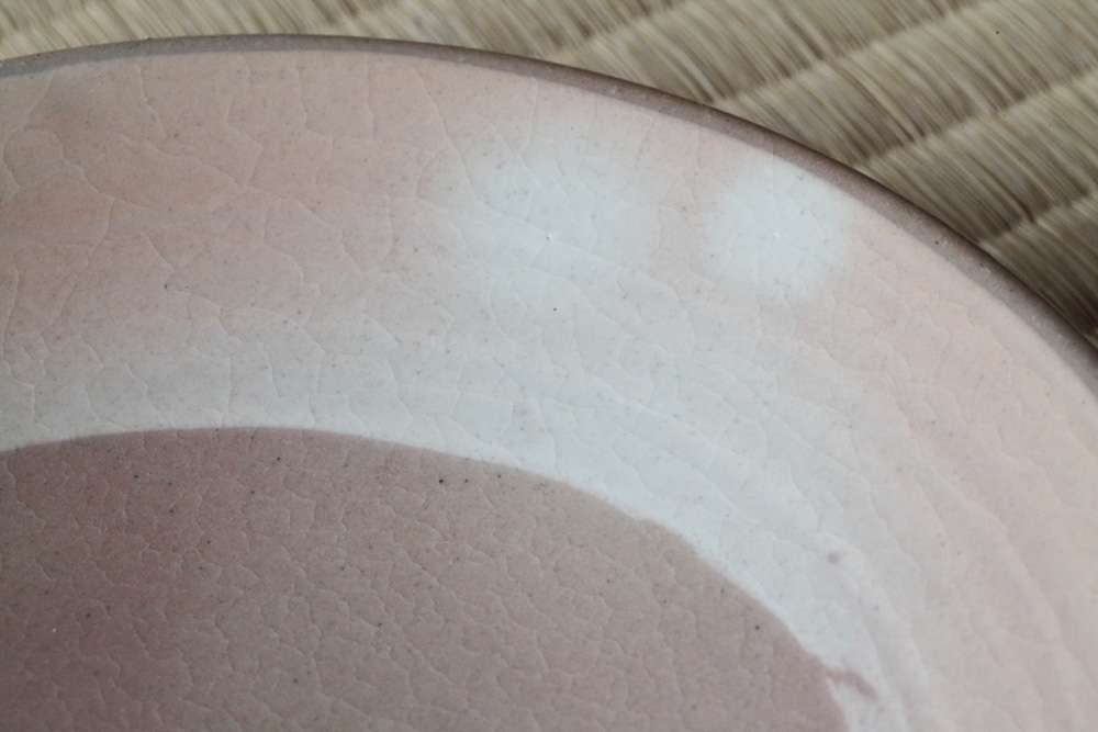 銘々皿 刷毛目 Φ15cm 朝日窯工房作