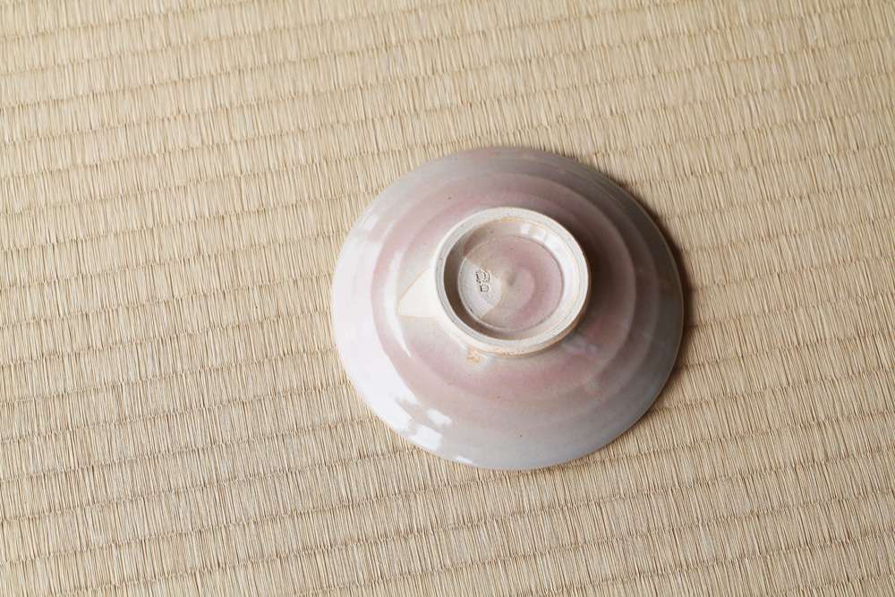 銘々皿 刷毛目 Φ12cm 朝日焼工房作