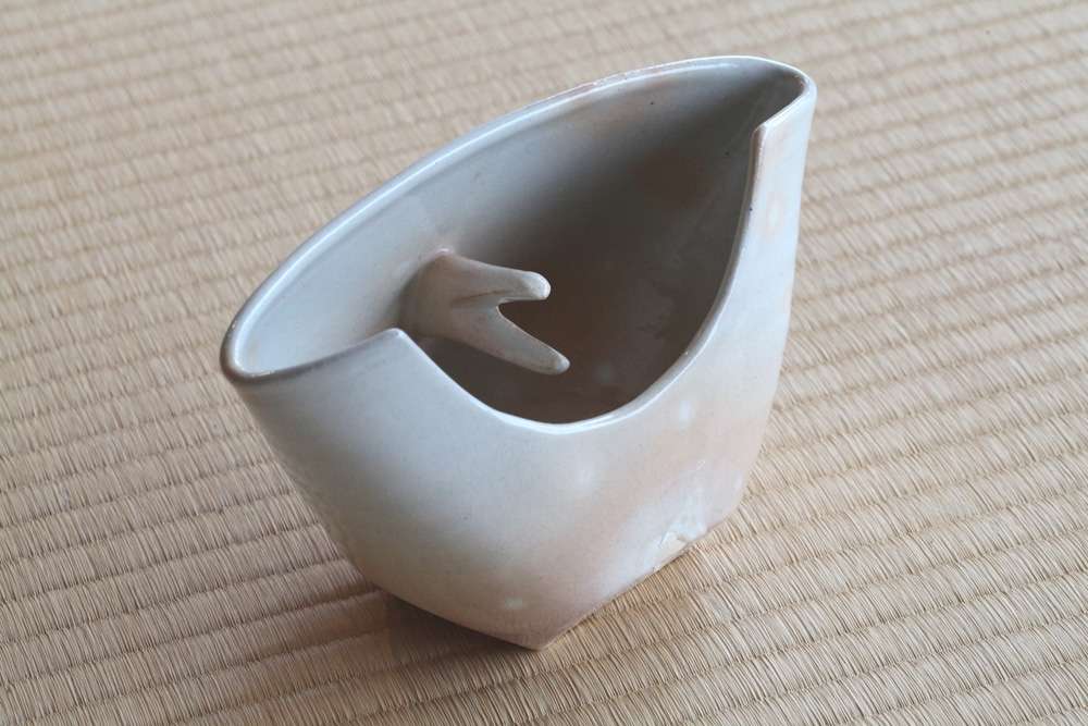 花器になる蚊遣り 燔師（宇治の陶土）