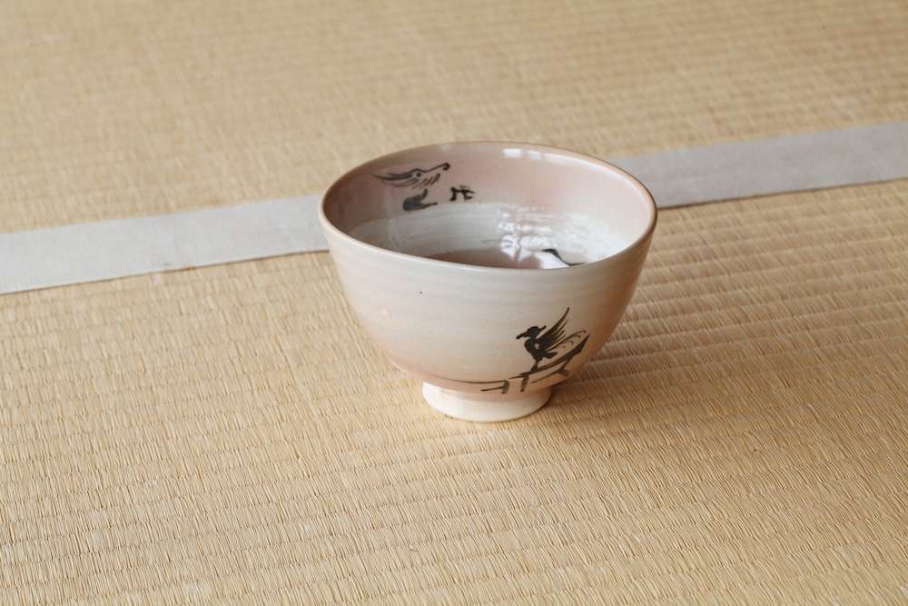 茶盌 龍鳳和合 / 燔師