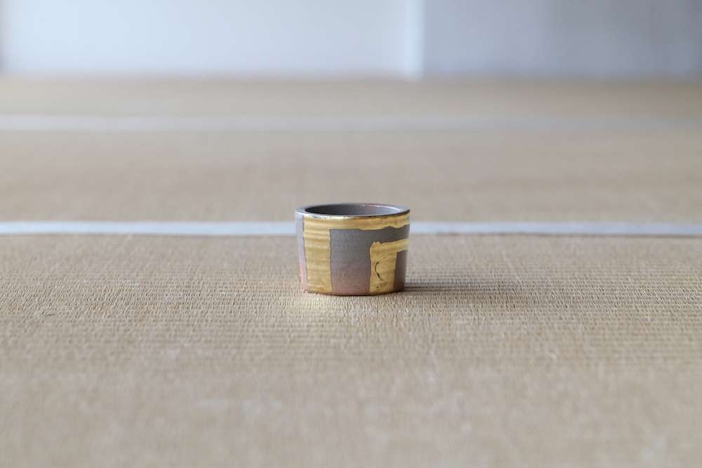 皆具 紅鹿背金彩源氏香之図 / 十六世豊斎作