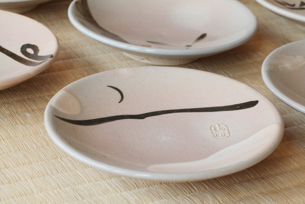 銘々皿 源氏物語宇治十帖 十枚組 / 燔師