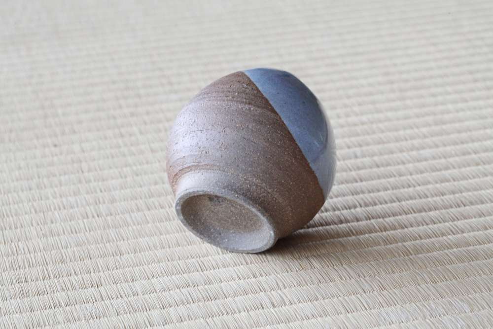 一輪生 / 振り出し  月白釉